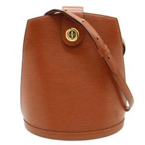 LOUIS VUITTON Brown Leather Shoulder Bag